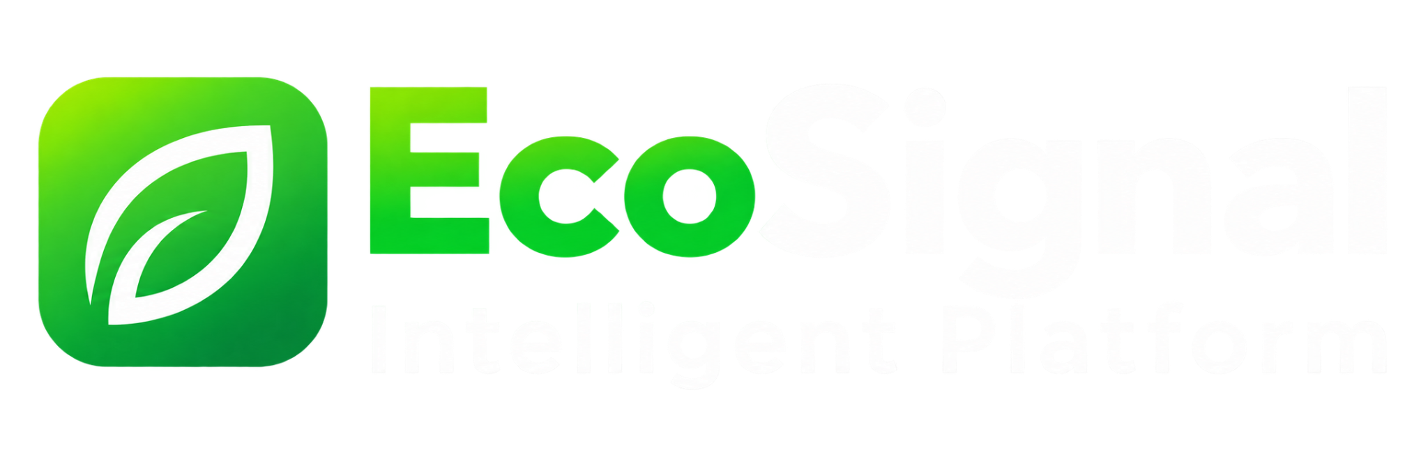 EcoSignal Intelligent Platform
